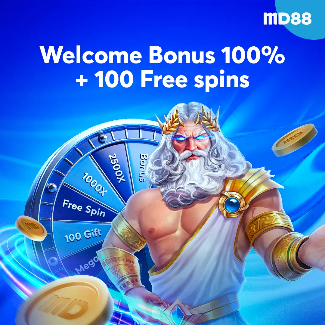 Welcome Bonus 100% + 100 Free Spins