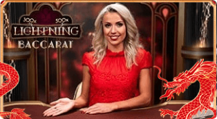 Lightning Baccarat by Evolution Gaming at MD88